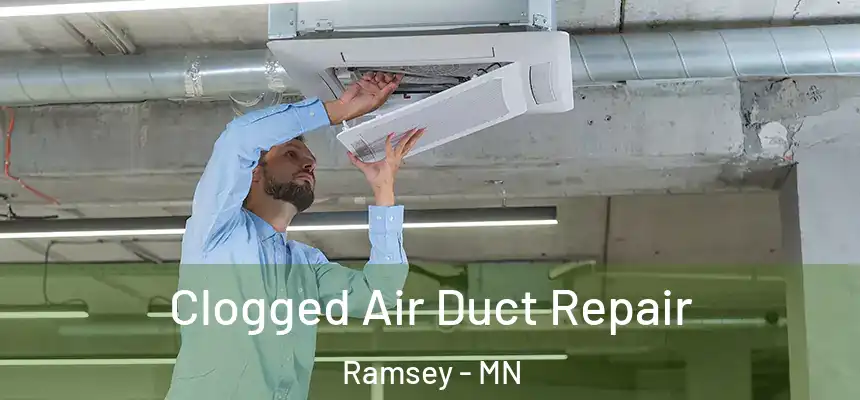 Clogged Air Duct Repair Ramsey - MN