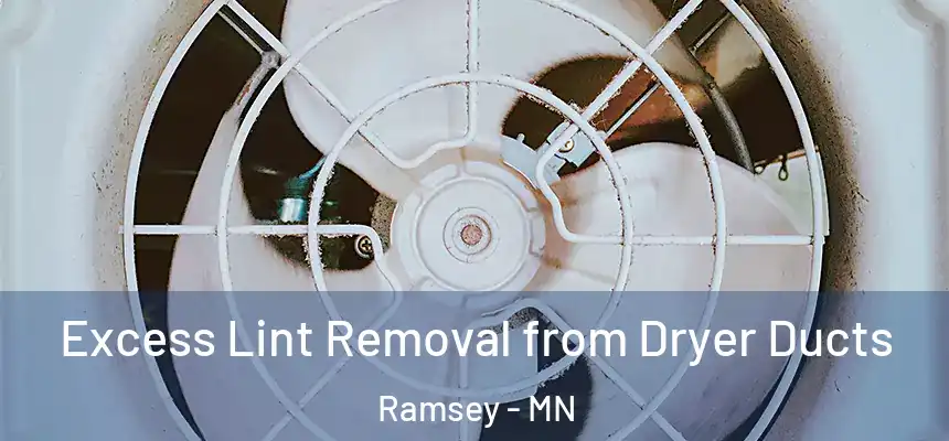 Excess Lint Removal from Dryer Ducts Ramsey - MN