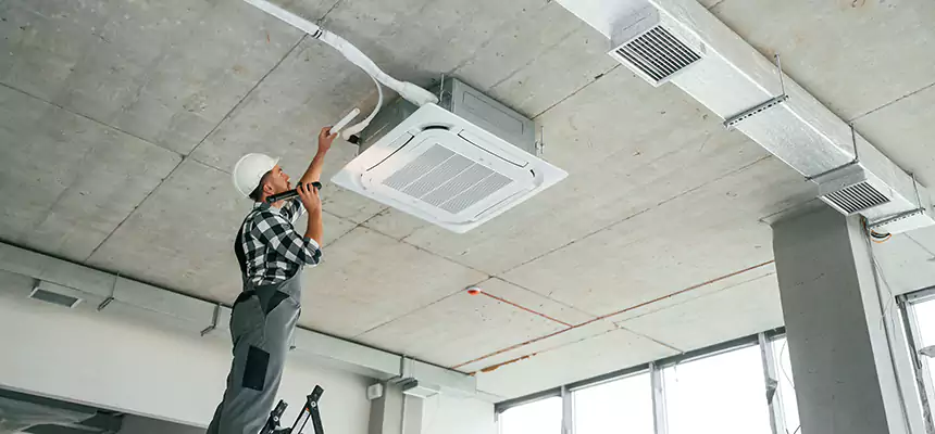 Our Dryer Vent Booster Fan Cleaning Services in Ramsey, MN